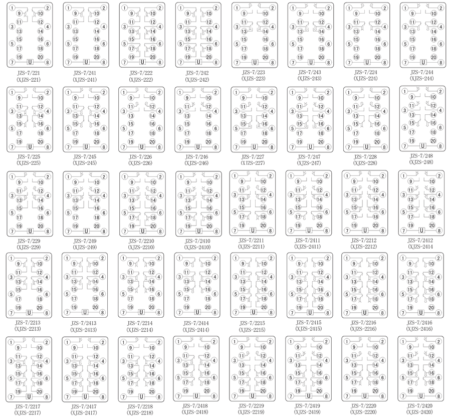 JZS-7/242内部接线图